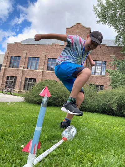 SCI-FI summer camps run weekly for eight weeks in July and August on the USask campus. Photo submitted by USask SciFi Camps